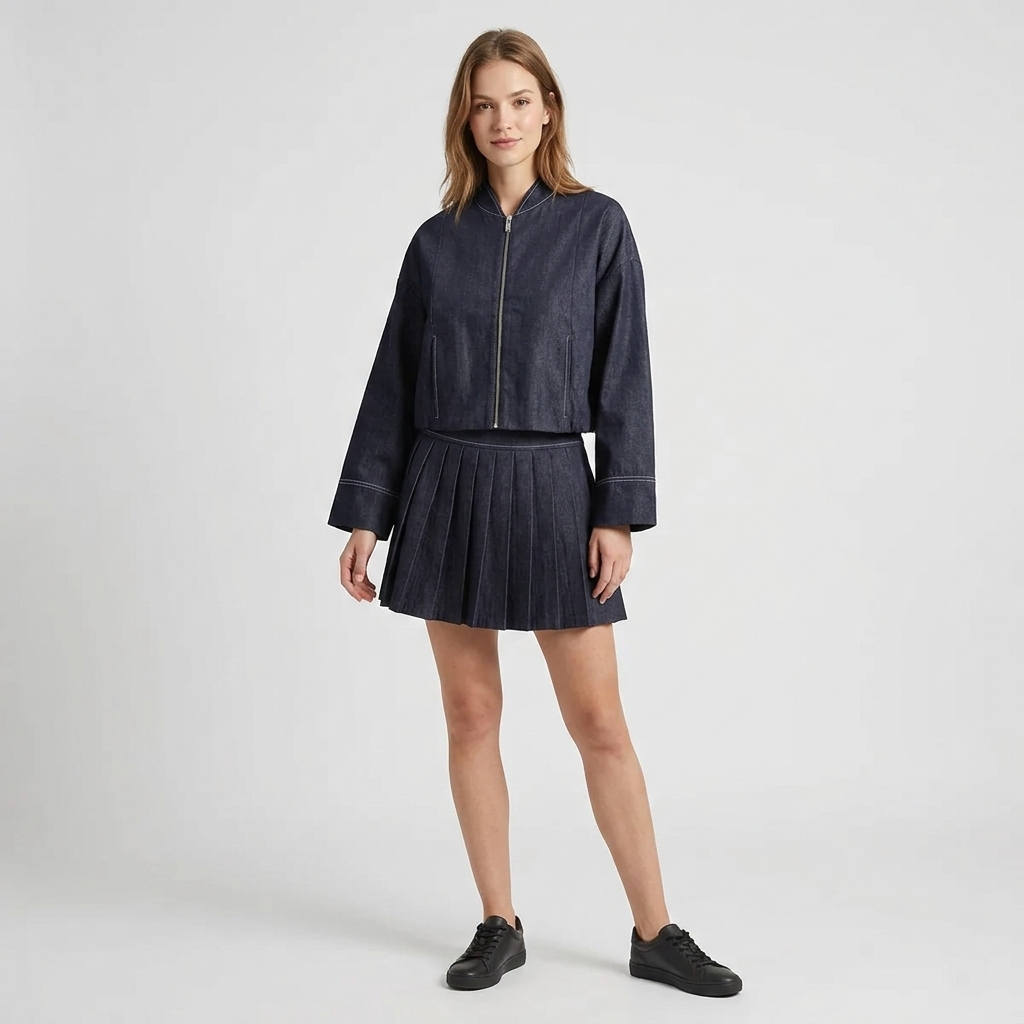 Ensemble pilote indigo