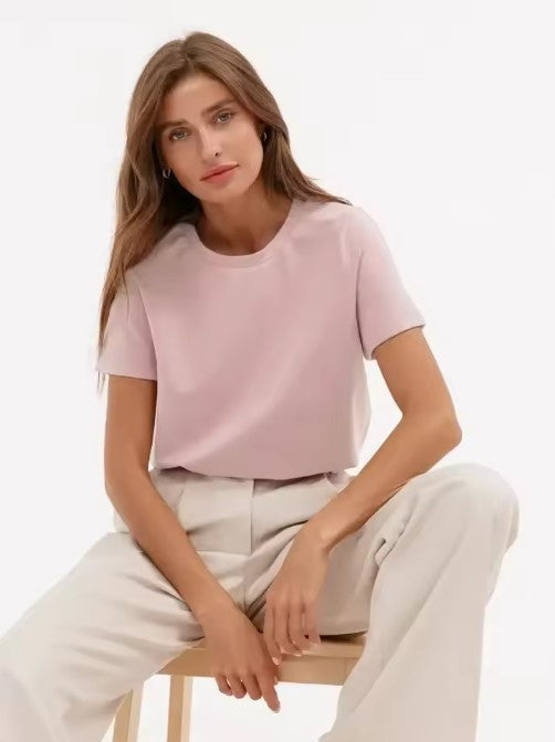 T-shirt essentiel en jersey de coton