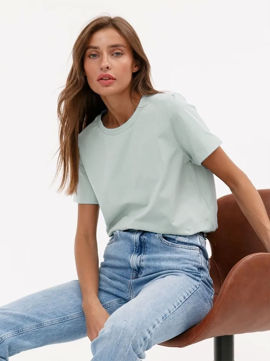 T-shirt essentiel en jersey de coton