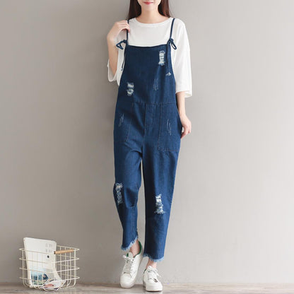 Combinaison salopette en denim Heritage