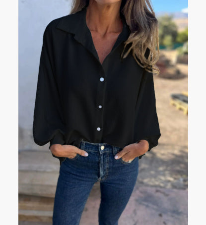 Chemise Fluide Col Tailleur