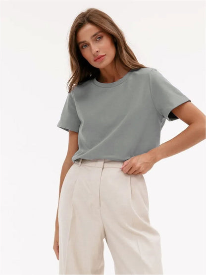 T-shirt essentiel en jersey de coton