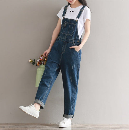 Combinaison salopette en denim Heritage