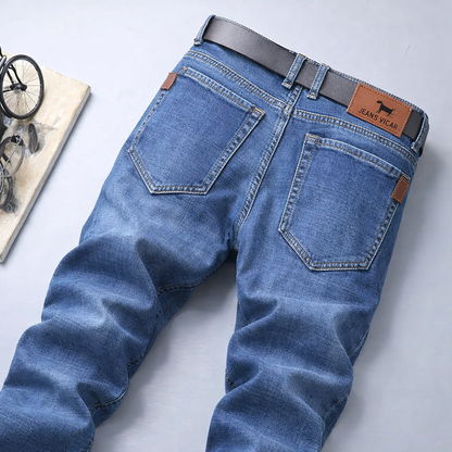 Pantalon droit en peluche