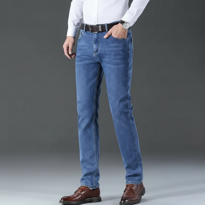Pantalon droit en peluche