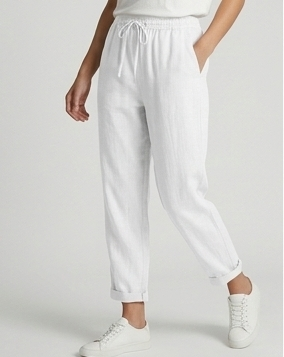 Pantalon de costume en lin