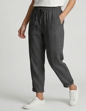 Pantalon de costume en lin
