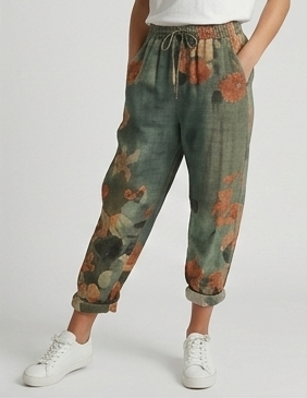 Pantalon de costume en lin