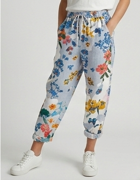 Pantalon de costume en lin