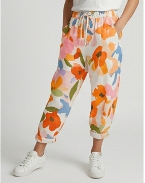 Pantalon de costume en lin
