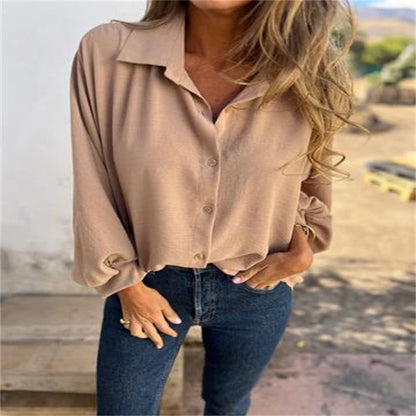 Chemise Fluide Col Tailleur