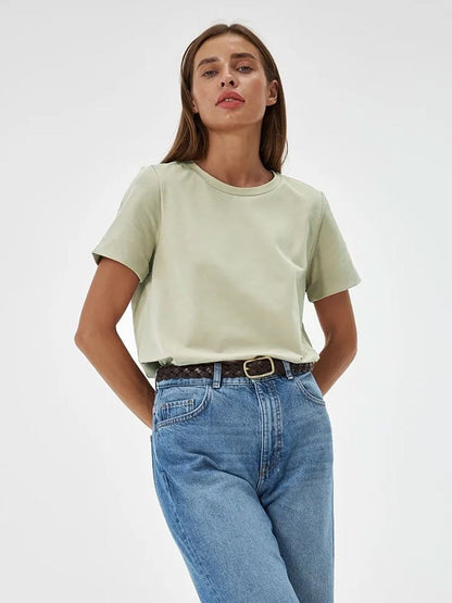 T-shirt essentiel en jersey de coton
